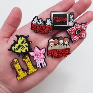 Crocs charms 7 charms stranger things bundle